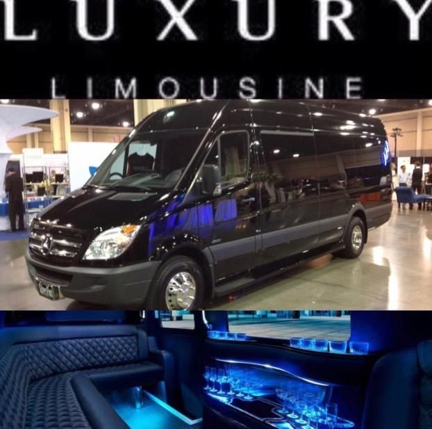 On location at Luxury Limousine Service, a Limousine in Stockton, CA