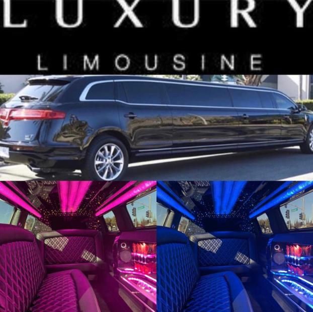 On location at Luxury Limousine Service, a Limousine in Stockton, CA